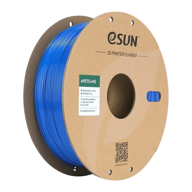 eSUN PETG+ HS 1.75mm - 1kg - Solid Blue