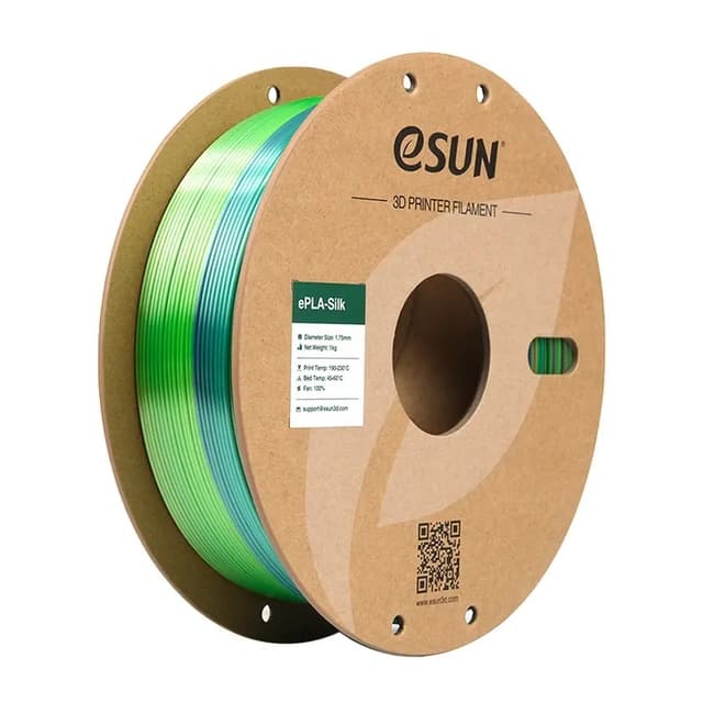 eSUN PLA-Silk Rainbow 1.75mm 1kg Forest