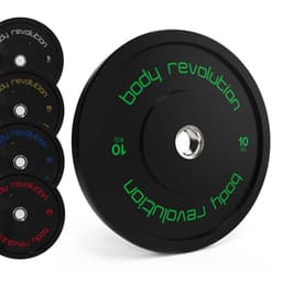 Body Revolution Olympiska Bumpervikter (Svart)