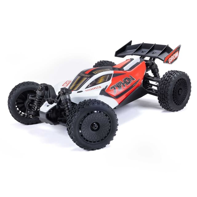 ARRMA Typhon Grom Mega 4WD Rød/Hvid - RTR