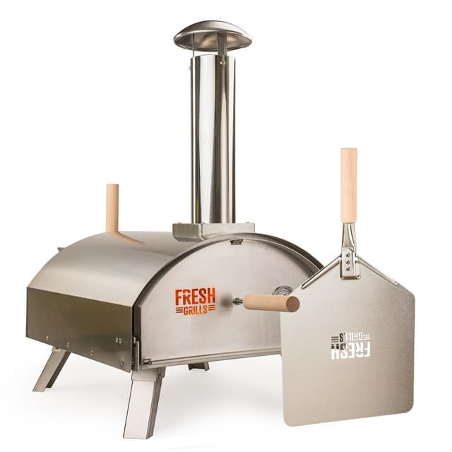 Fresh Grills Premium Utomhus Pizzaugn - Dubbelvägg