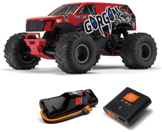 ARRMA Gorgon Mega 2WD Red - Komplett