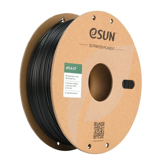 eSUN ePLA-CF 1.75mm - 1kg - Svart