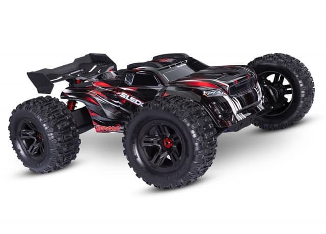 Traxxas Sledge 1/8 Truck 6S Belted Red