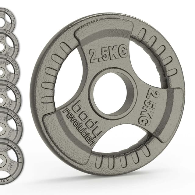 Olympic Tri Grip Viktskivor i Gjärn - Par & Set