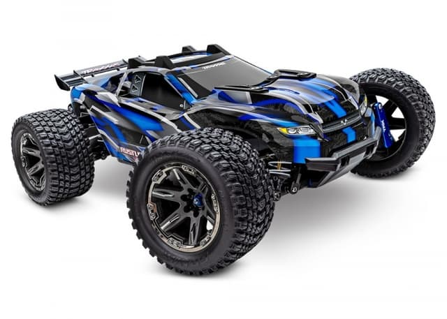 Traxxas Rustler 4x4 Ultimate VXL RTR TQ TSM Blå
