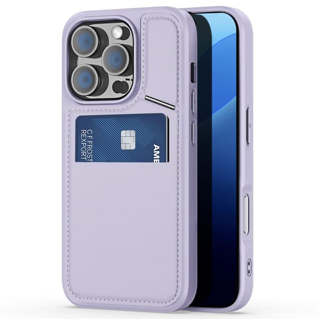 DUX DUCIS iPhone 16 Pro Rafi II Series Cover med Kortholder - Lilla