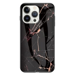 SKALO iPhone 16 Pro Max Marmori karkaistu lasi TPU-suojakuori - #4