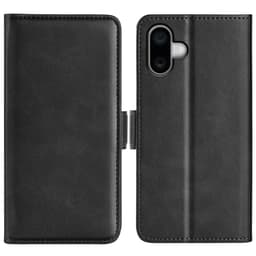 SKALO iPhone 16 Plus Premium Plånboksfodral - Svart