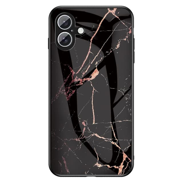 SKALO iPhone 16 Plus Marmori karkaistu lasi TPU-suojakuori - #2