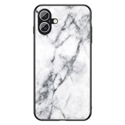 SKALO iPhone 16 Plus Marmor Härdat Glas TPU-skal - Motiv 1
