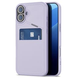 DUX DUCIS iPhone 16 Rafi II Series Cover med Kortholder - Lilla