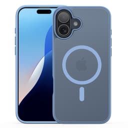 DUX DUCIS iPhone 16 Yind Series Matta viimeistely Suojakuori - Sininen