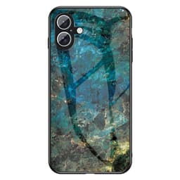 SKALO iPhone 16 Marmori karkaistu lasi TPU-suojakuori - #4