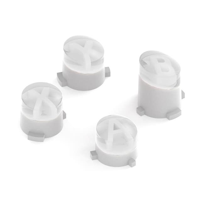 For Xbox One S One Elite-kontroller ABXY erstatningsknapper - hvit