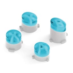 Til Xbox One S One Elite Controller ABXY erstatningsknapper - Lyseblå