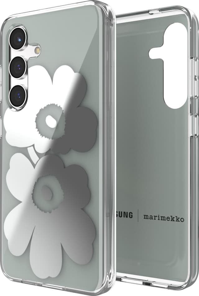 Samsung Galaxy S24 Marimekko Dual Layer skal (grå/silver)