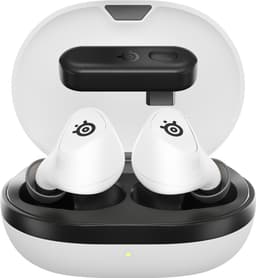 SteelSeries Arctis GameBuds hörlurar (vita)