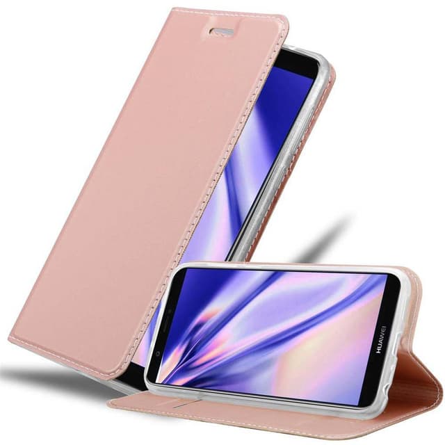 Huawei P SMART 2018 / Enjoy 7S Fodral Skal Case (Rosa)