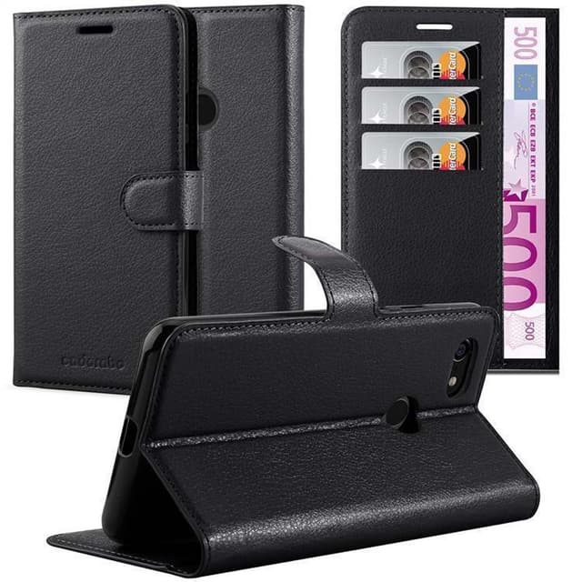 Google PIXEL 3 XL Deksel Etui Case (svart)