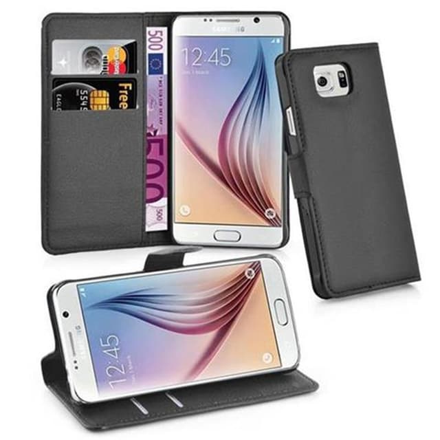Samsung Galaxy S6 Pungetui Cover Case (Sort)