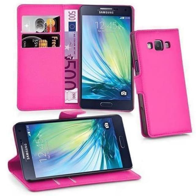 Samsung Galaxy J5 2015 Plånboksfodral Skal (Rosa)