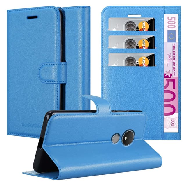 Nokia C21 Pungetui Cover Case (Blå)