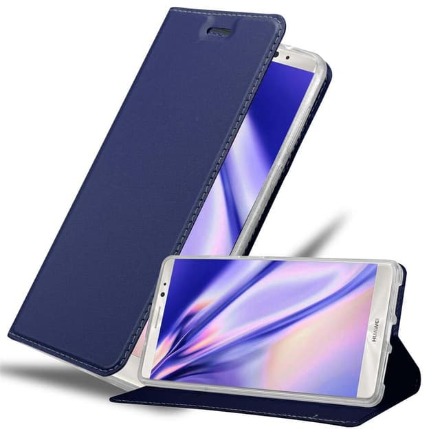 Huawei MATE 8 Suojakuori Lompakkokotelo (Sininen)