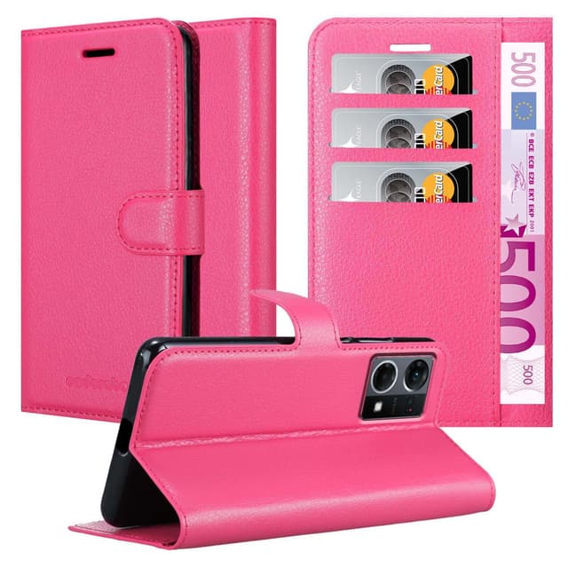 Realme 7 5G Pungetui Cover Case (Lyserød)