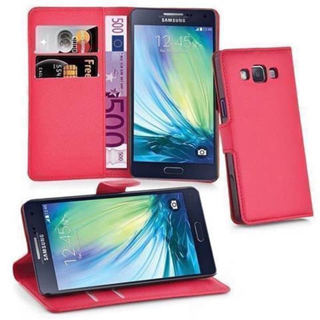 Samsung Galaxy J5 2015 Plånboksfodral Skal (Röd)