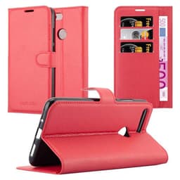 ZTE Nubia N3 lommebokdeksel Deksel Etui (rød)