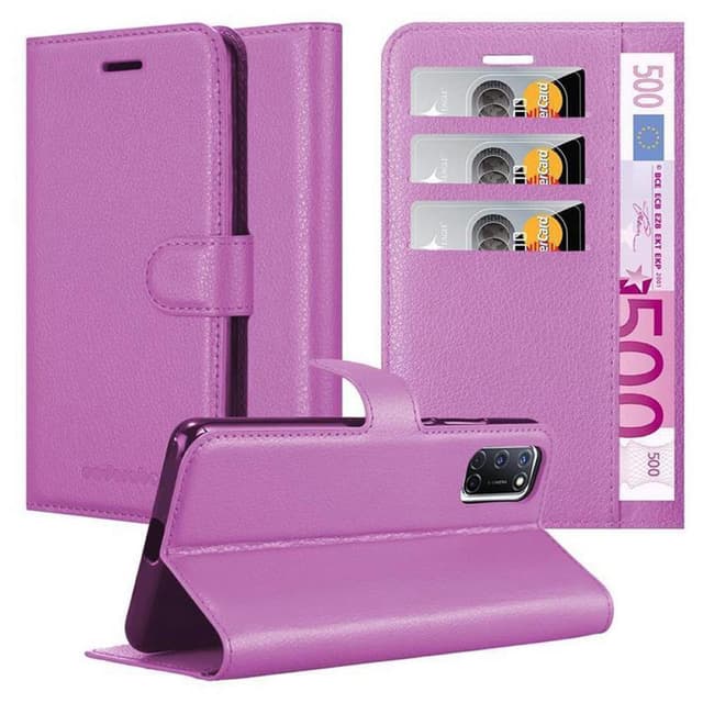 Oppo A52 Pungetui Cover Case (Lilla)