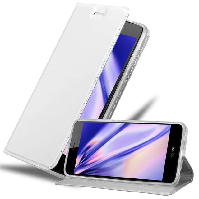 Honor 5C Suojakuori Lompakkokotelo (Hopea)