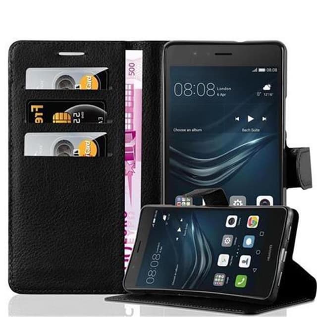 Huawei P9 LITE 2016 / G9 LITE Deksel Etui Case (svart)