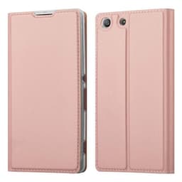 Sony Xperia M5 lommebokdeksel deksel etui (rosa)