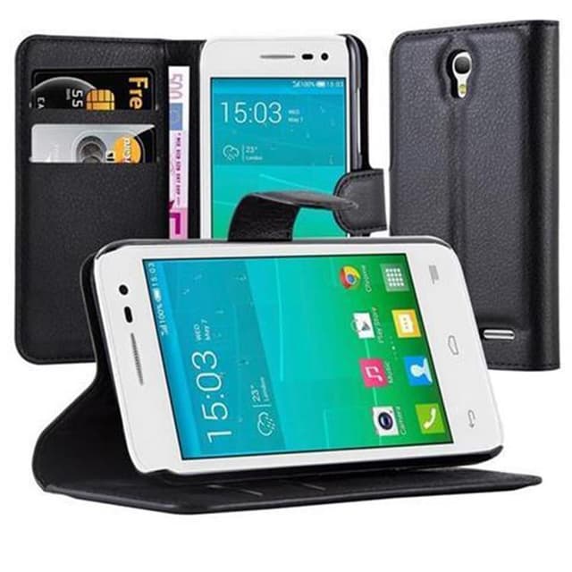 Alcatel OneTouch POP S3 Pungetui Cover Case (Sort)