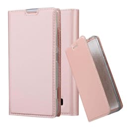 Nokia Lumia 520 / 521 lommebokdeksel etui (rosa)