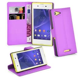 Sony Xperia E3 Pungetui Cover Case (Lilla)