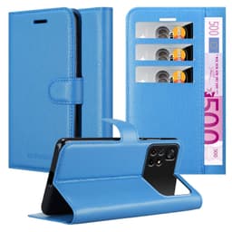 Xiaomi POCO M4 PRO 5G Pungetui Cover Case (Blå)