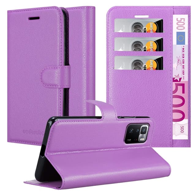 Xiaomi POCO X3 GT Pungetui Cover Case (Lilla)