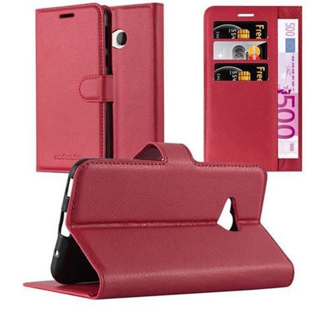 HTC U PLAY Pungetui Cover Case (Rød)