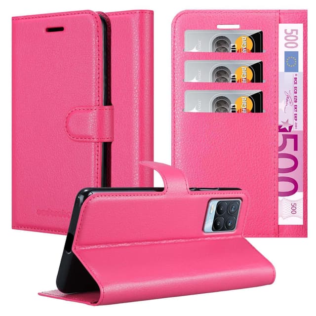 Realme 8 4G / 8 PRO Pungetui Cover Case (Lyserød)