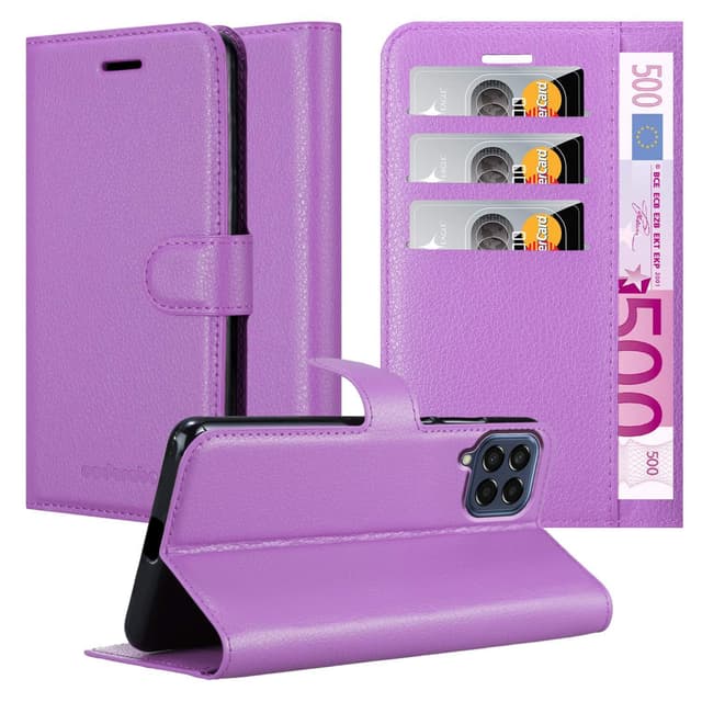 Samsung Galaxy M33 5G Pungetui Cover Case (Lilla)