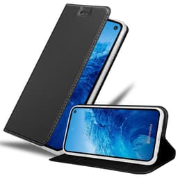 Samsung Galaxy S10e Suojakuori Lompakkokotelo (Musta)