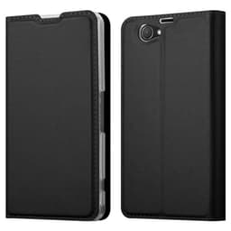 Sony Xperia Z1 COMPACT Fodral Skal Case (Svart)