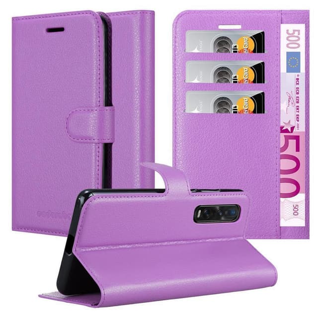 Oppo FIND X2 PRO Pungetui Cover Case (Lilla)