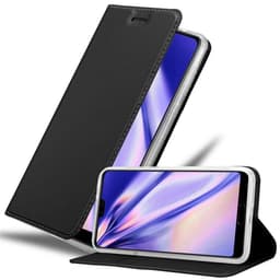 Huawei P20 Suojakuori Lompakkokotelo (Musta)