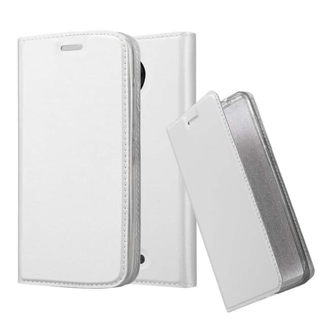 Motorola MOTO C PLUS Cover Etui Case (Sølv)