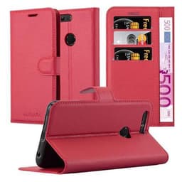 Honor 8 / 8 PREMIUM Pungetui Cover Case (Rød)