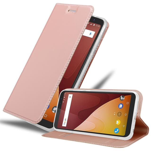 WIKO VIEW PRIME Cover Etui Case (Lyserød)